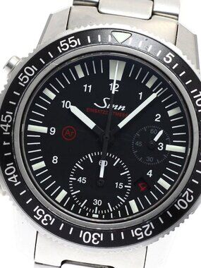 Sinn 613.EZM13 Chronograph Date black Dial Automatic Men's Watch